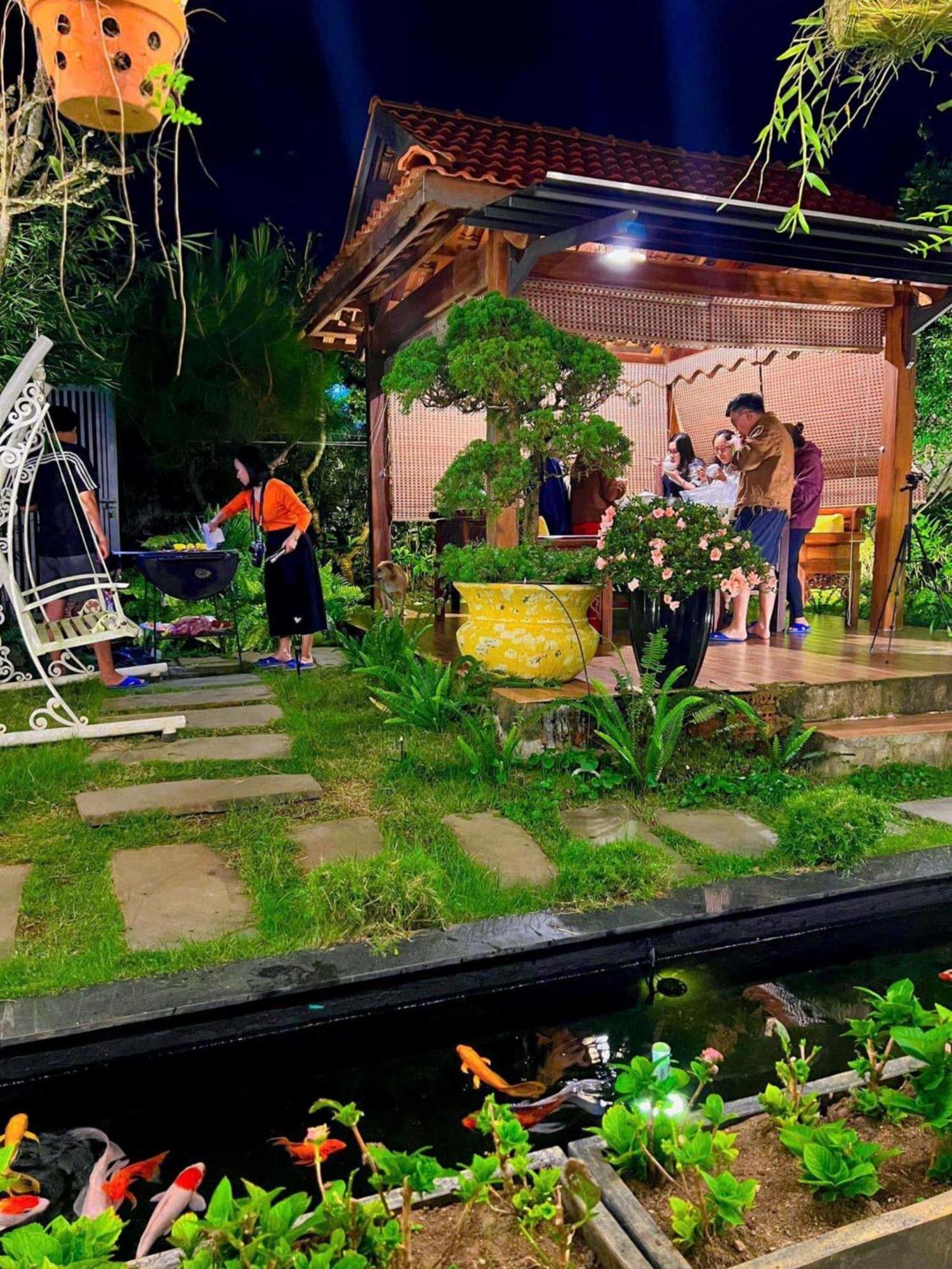 Vuon Tra Homestay Mang Den Kon Von Kla Exterior photo